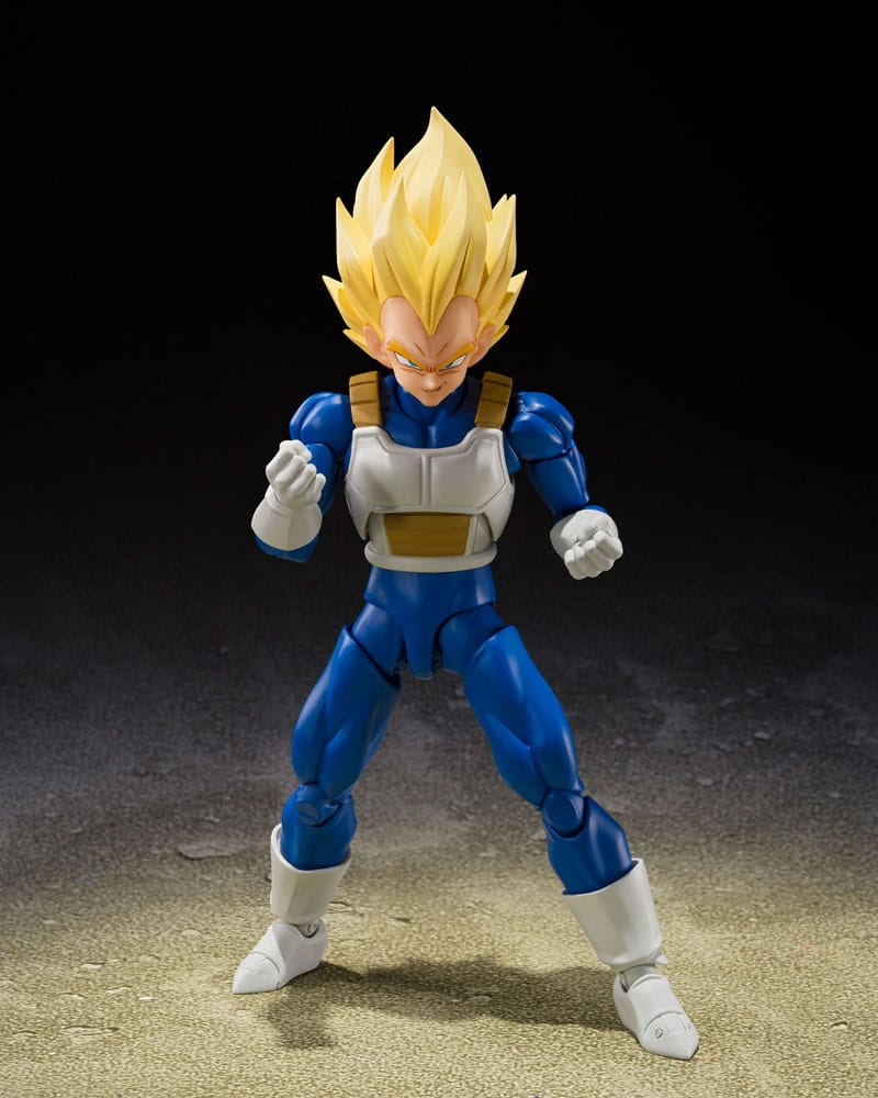 x_btn69291 Dragon Ball Z S.H.Figuarts Action Figure Super Saiyan Vegeta (Dangerous Pride) 14cm - Image 1