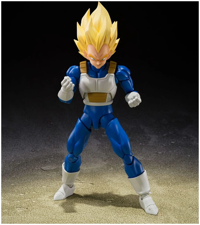 x_btn69291 Dragon Ball Z S.H.Figuarts Action Figure Super Saiyan Vegeta (Dangerous Pride) 14cm - Image 1