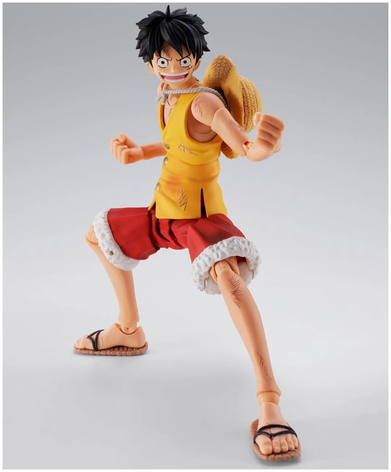 x_btn69297 One Piece S.H.Figuarts Action Figure Monkey D. Luffy Marineford 15cm - Image 1
