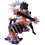 One Piece Figuarts ZERO Extra Battle PVC Statue Monkey D. Luffy Gear 4 Snake Man King Cobra 21cm
