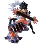 One Piece Figuarts ZERO Extra Battle PVC Statue Monkey D. Luffy Gear 4 Snake Man King Cobra 21cm
