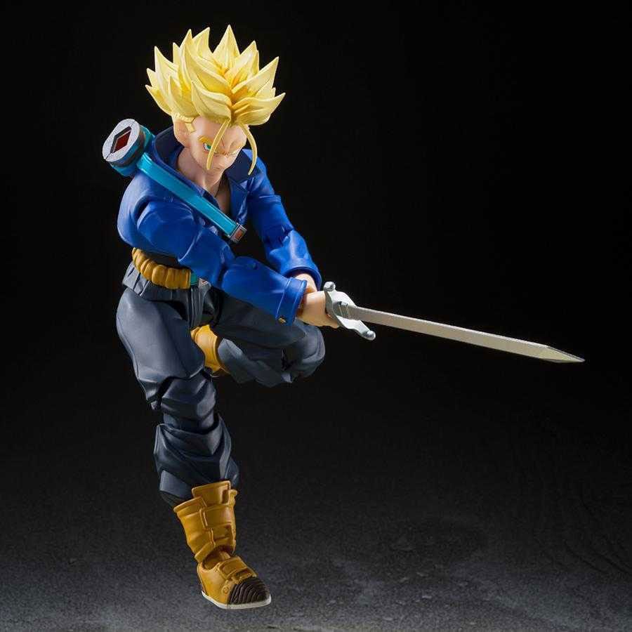 x_btn69869 Dragon Ball Z S.H. Figuarts Action Figure Super Saiyan Trunks The Boy from the Future 14cm - Image 1