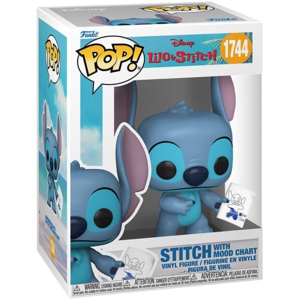 Funko POP! Disney: Lilo & Stitch - Stitch with Mood Chart #1744