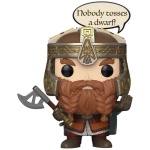 Funko POP! The Lord of the Rings - Gimli "Nobody Tosses a Dawf!" #2028 - Image 2