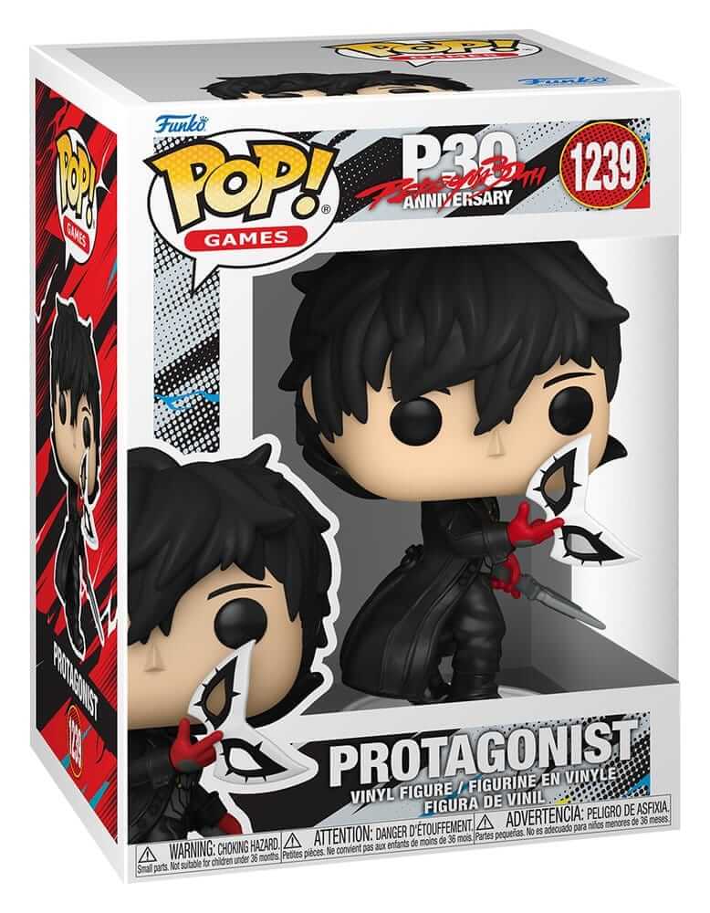 x_fk91467_a Funko POP! Persona 3 - Protagonist (Ren) #1239 - Image 1