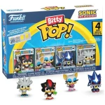 Funko Bitty Pop! 4-Pack: Sonic The Hedgehog - Shadow with Emerald, Rouge, Neo Metal Sonic, Silver
