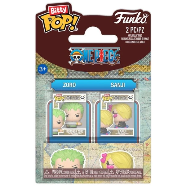 Funko Bitty Pop! 2-pack: One Piece - Zoro & Sanji