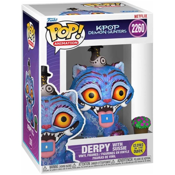 Funko POP! K-Pop Demon Hunters - Derpy with Sussie #2260 (GITD)