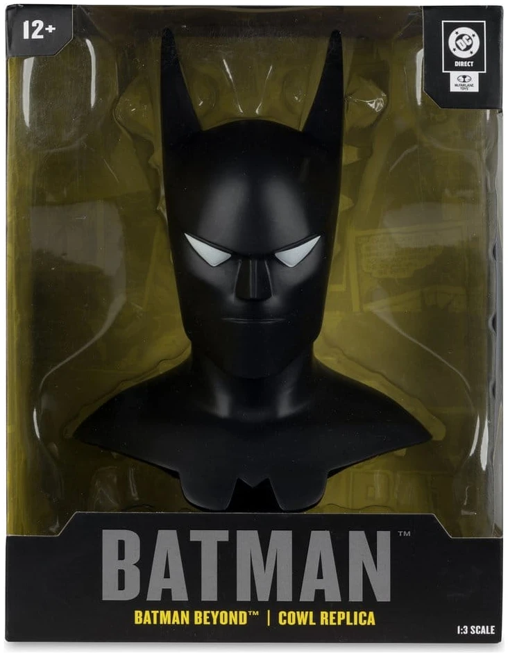 x_mcf17941_f DC Direct Prop Replica 1/3 Batman Cowl (Batman Beyond Animated) 18cm - Image 1