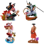 One Piece Petitrama PVC Mini Statue Logbox Re Birth Wano Kuni Vol. 1 Set 9cm