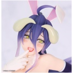 Overlord One-Seventh Carat PVC Statue 1/7 Albedo Bunny white Ver. 19cm - Image 3