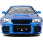 Nissan Skyline GTR R34 Fast and Furious blue 2002 /124 - Image 2