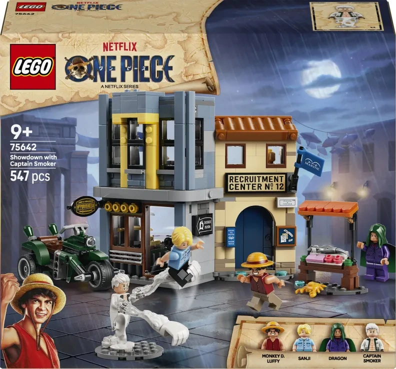 401958075642 LEGO ONE PIECE Showdown with Captain Smoker - Image 1