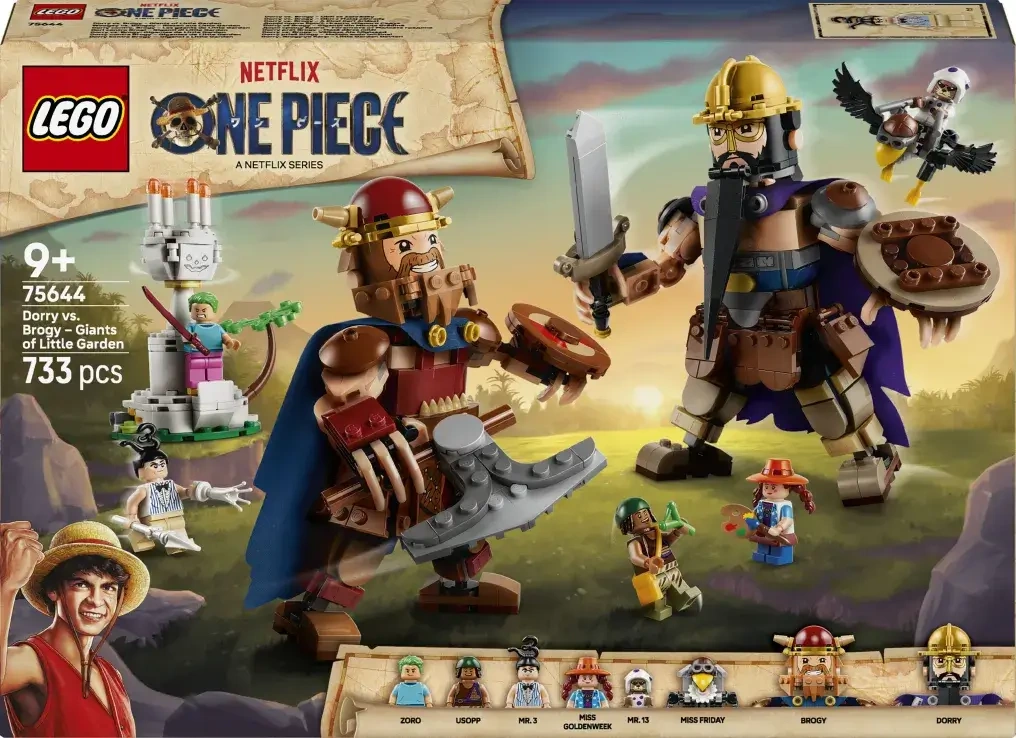 401958075644 LEGO One Piece Dorry vs. Brogy – Giants of Little Garden - Image 1