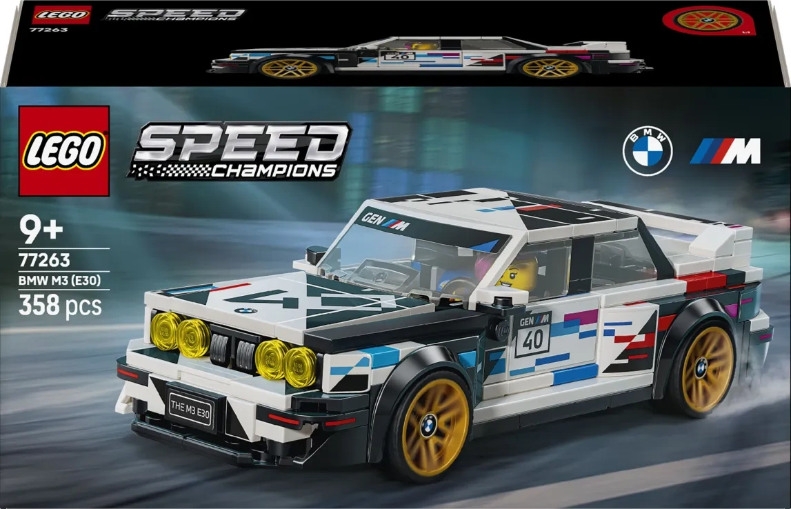 401958077263 LEGO Speed Champions BMW M3 (E30) - Image 1