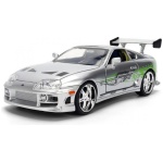 Fast & Furious Diecast Vehicle Anniversary Brian's Toyota 1/24 silver - Image 2