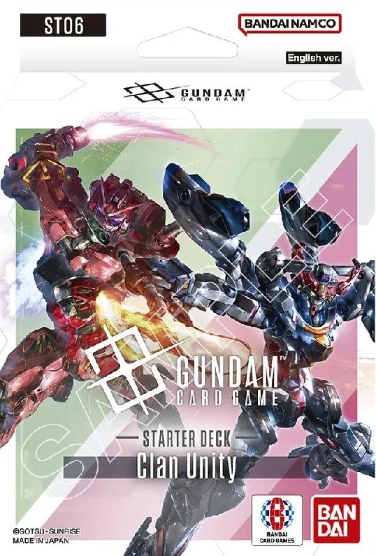 Gundam Card Game Starter Deck ST06 Clan Unity Gundam Card Game - Clan Unity Starter Deck ST-06 - Image 1