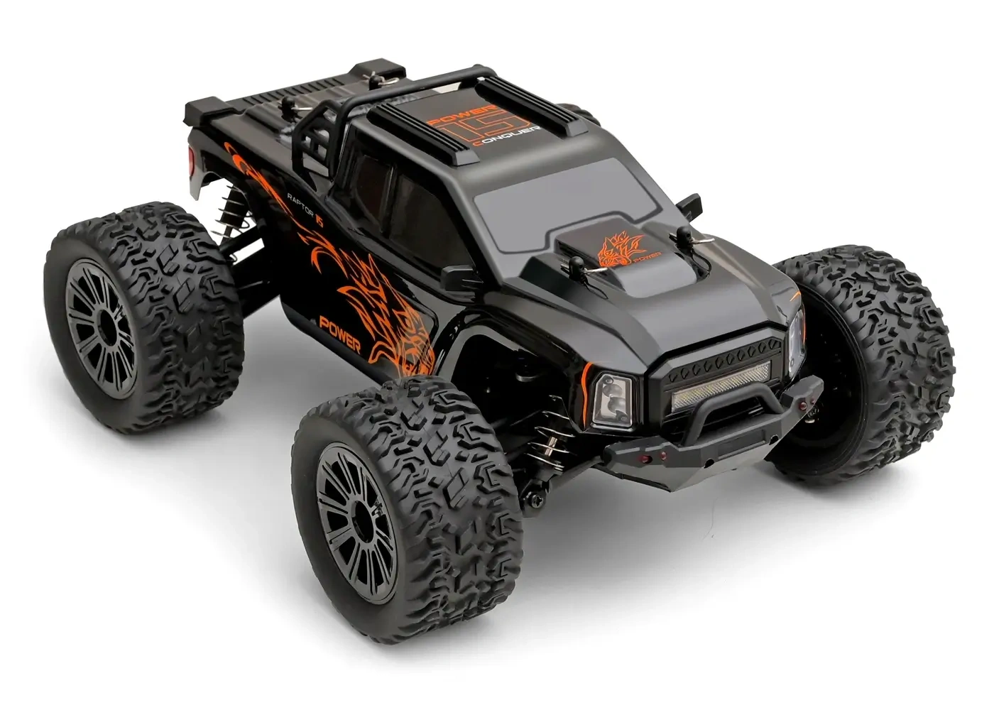WL164018-BLK_3 WL 164018 4WD Monster Truck 1/16 RTR Black - Image 1