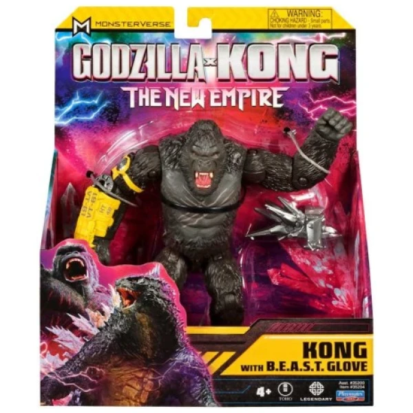 GodziGodzilla x Kong: The New Empire Action Figure Kong with B.E.A.S.T Glove 15cm