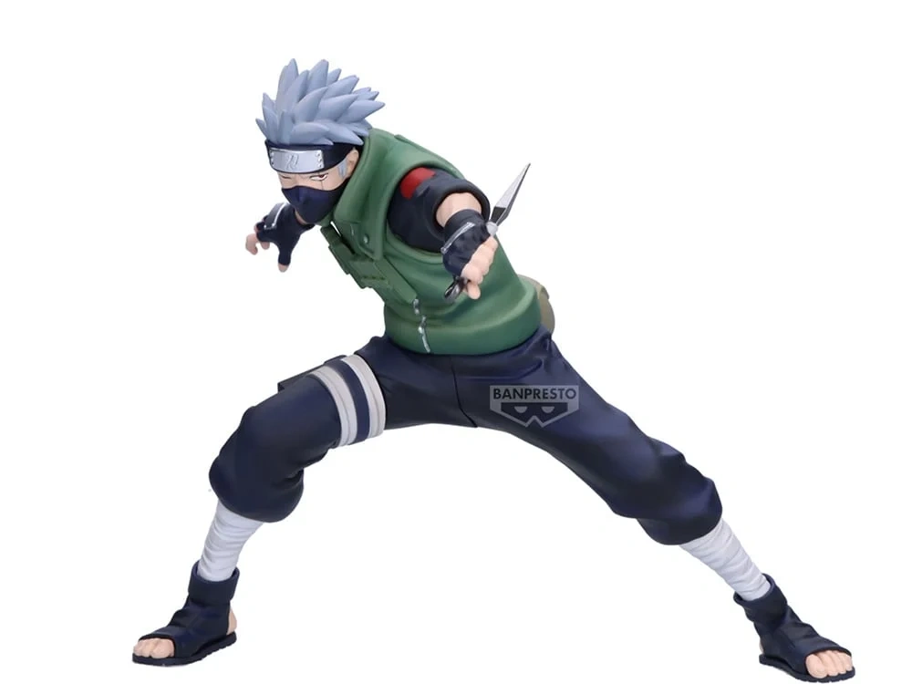 original (12) Naruto 72 Series Vibration Stars 63 - Kakashi Hatake statue 11cm - Image 1