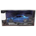 Nissan Skyline GTR R34 Fast and Furious blue 2002 /124 - Image 4