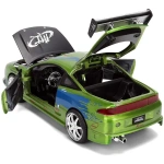Fast & Furious Diecast Vehicle Anniversary Mitsubishi 1/24 green - Image 3