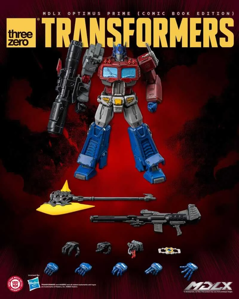 x_3z08710w0_a Transformers MDLX Action Figure Optimus Prime (Comic Book Edition) 18cm - Image 1
