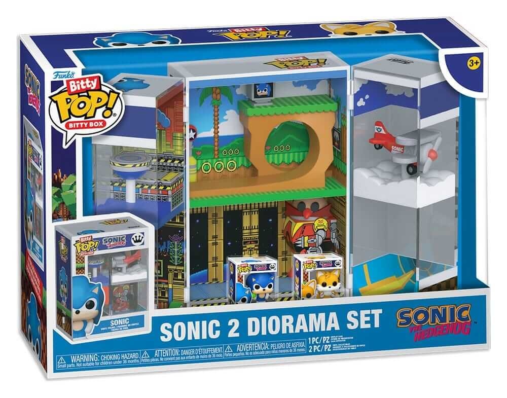 x_fk93563 Bitty POP! Box: Sonic the Hedgehog - Sonic 2 Figures - Image 1