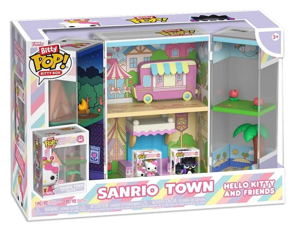 x_fk93567 Funko Bitty POP! Box: Sanrio: Hello Kitty and Friends - Sanrio Town Figures - Image 1