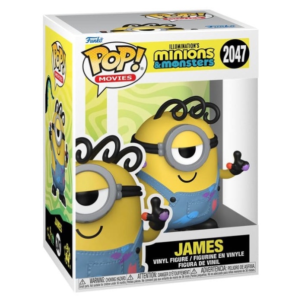 Funko POP! Minions & Monsters - James #2047