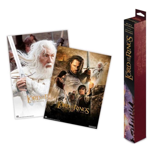 The Lord of the Rings Poster 38 x 52 cm Set of 2