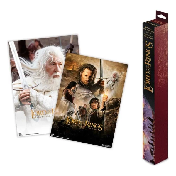 The Lord of the Rings Poster 38 x 52 cm Set of 2