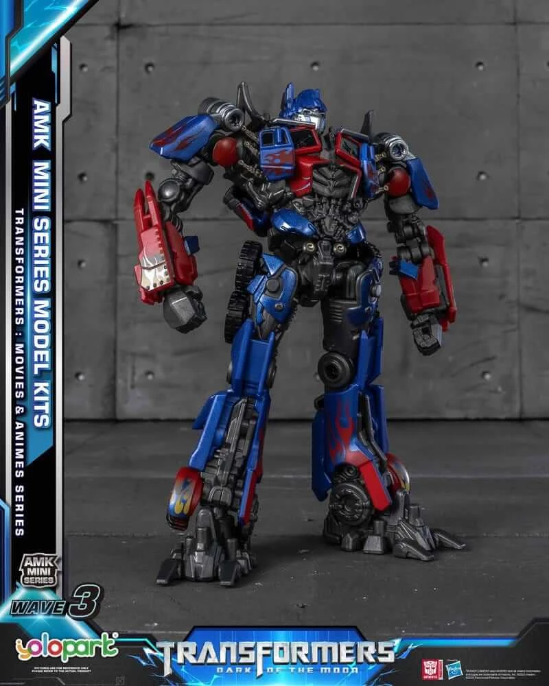 x_yolo-amkm3op_c Transformers Generation One AMK Mini Series Plastic Model Kit Wave 3 Optimus Prime TF 3 11cm - Image 1
