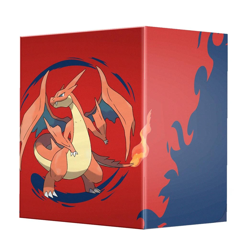 133957_0 UP - Mega Charizard Y 100+ Deck Box for the Pokemon Trading Card Game - Image 1