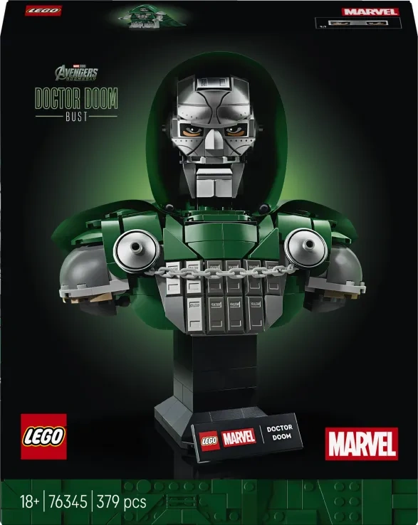 401958076345 LEGO Marvel: Doctor Doom Bust - Image 1