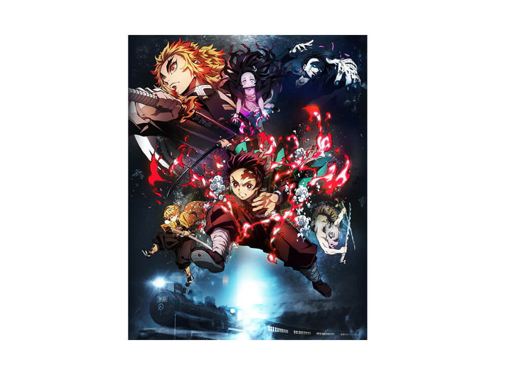 49845-1b Demon Slayer puzzle 1000pcs - Image 1