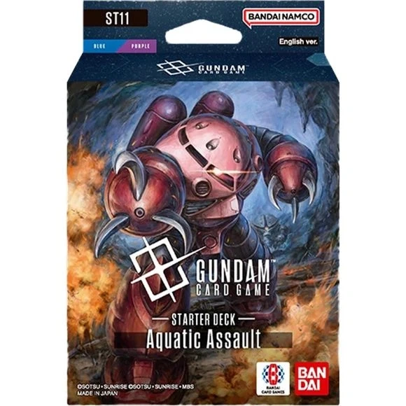 810199502601_grande Gundam Card Game Starter Deck - ST11 Aquatic Assault - Image 1