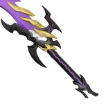 SOLO LEVELING - ANTARES' FANG coshplay STEEL DAGGER REPLICA 75cm - Image 2