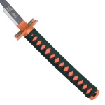 DEMON SLAYER COSHPLAY REPLICA CARBON STEEL SWORD – SHINOBU KOCHO KATANA 96cm - Image 2