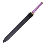 DEMON SLAYER COSHPLAY REPLICA CARBON STEEL SWORD – OBANAI IGURO 96CM - Image 4