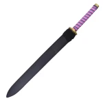 DEMON SLAYER COSHPLAY REPLICA CARBON STEEL SWORD – OBANAI IGURO 96CM - Image 4