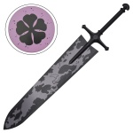 BLACK CLOVER COSHPLAY REPLICA STEEL BLADE - ASTA SWORD 130CM
