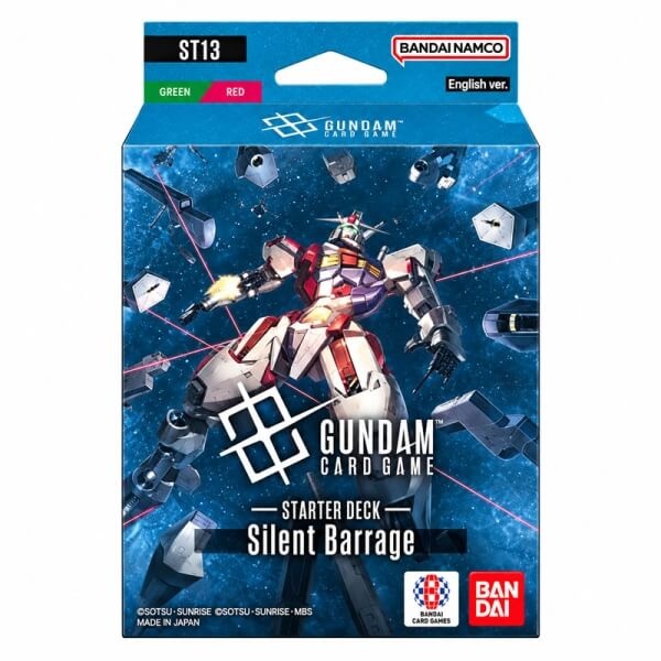 product_76644 Gundam Card Game Starter Deck - ST13 Silent Barrage - Image 1