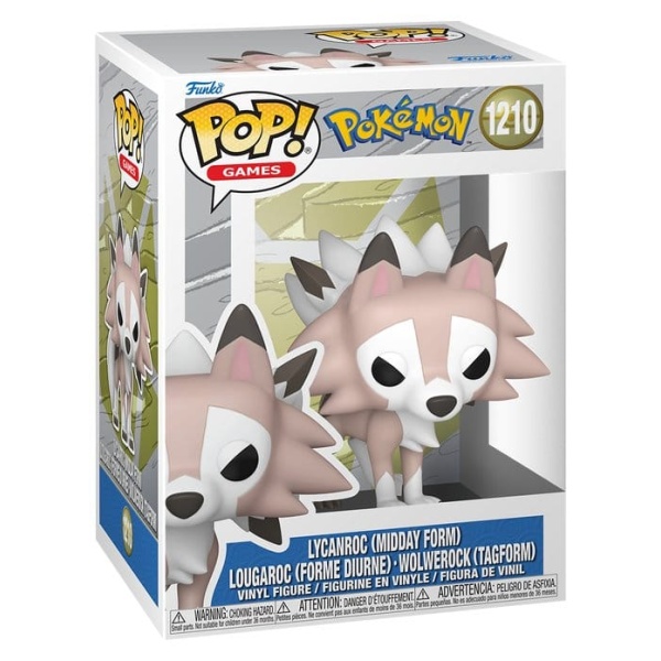 Funko POP! Pokemon - Lycanroc Midday #1210