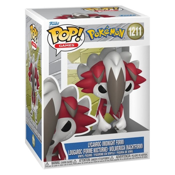 Funko POP! Pokemon - Lycanroc Midnight #1211