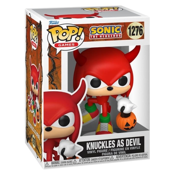 Funko POP! Sonic the Hedgehog: Halloween - Knuckles as Devil #1276