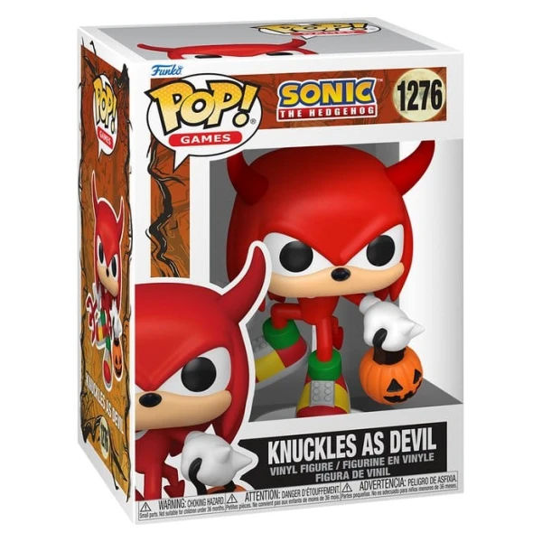 Funko POP! Sonic the Hedgehog: Halloween - Knuckles as Devil #1276
