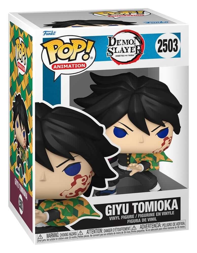 x_fk93891_a Funko POP! Demon Slayer: Kimetsu no Yaiba - Giyu Tomioka #2503 - Image 1