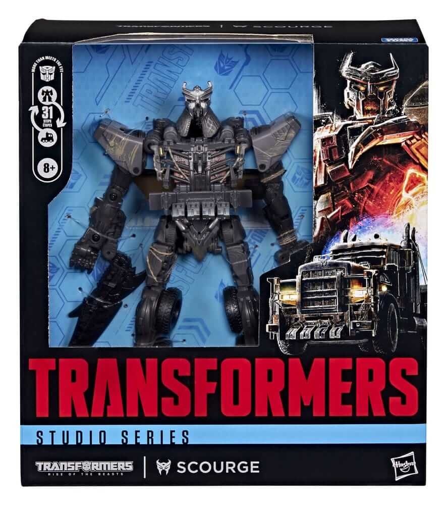 x_hasg2189_f Transformers: Rise of the Beasts Studio Series Leader Class Action Figure Scourge 22cm - Image 1