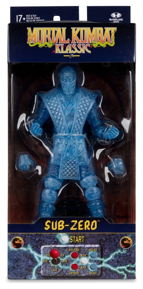 x_mcf11827_l Mortal Kombat Klassic Action Figure Sub-Zero (Ice Clone) 18cm - Image 1